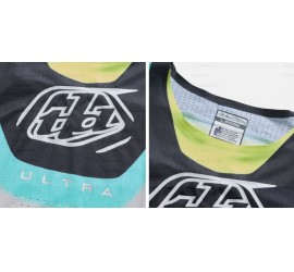 CAMISETA TROY LEE DESIGNS SE ULTRA LS VISION STONE WHITE/CARBON