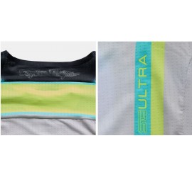 CAMISETA TROY LEE DESIGNS SE ULTRA LS VISION STONE WHITE/CARBON