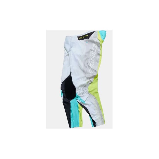 PANTALON TROY LEE DESIGNS SE ULTRA VISION STONE WHITE/CARBON
