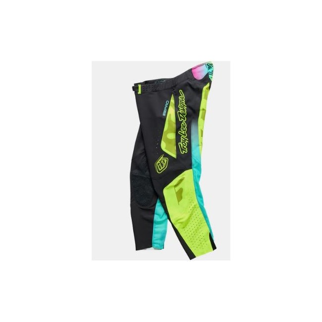 PANTALON TROY LEE DESIGNS SE PRO MYTH NEGRO/FLO YELLOW