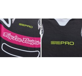 CAMISETA TROY LEE DESIGNS SE PRO SALVO BLACK/WHITE