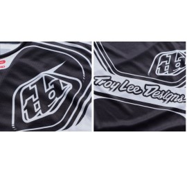 CAMISETA TROY LEE DESIGNS GP PRO STREAMLINE BLACK/WHITE