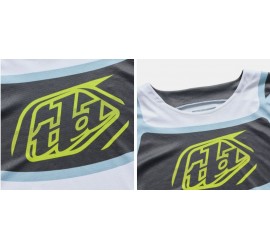 CAMISETA TROY LEE DESIGNS GP PRO FRAMEWORK CARBON/GRAY