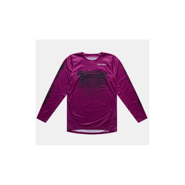 CAMISETA TROY LEE DESIGNS GP PRO STAMP FUCHSIA