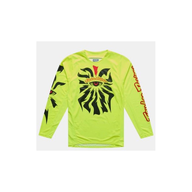 CAMISETA TROY LEE DESIGNS GP PRO CYCLOPS FLO YELLOW