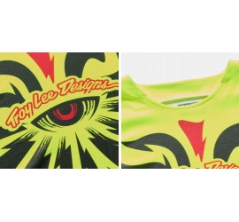 CAMISETA TROY LEE DESIGNS GP PRO CYCLOPS FLO YELLOW