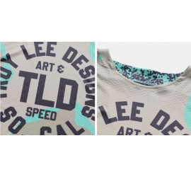 CAMISETA TROY LEE DESIGNS GP PRO AIR CAMO AQUA DESERT