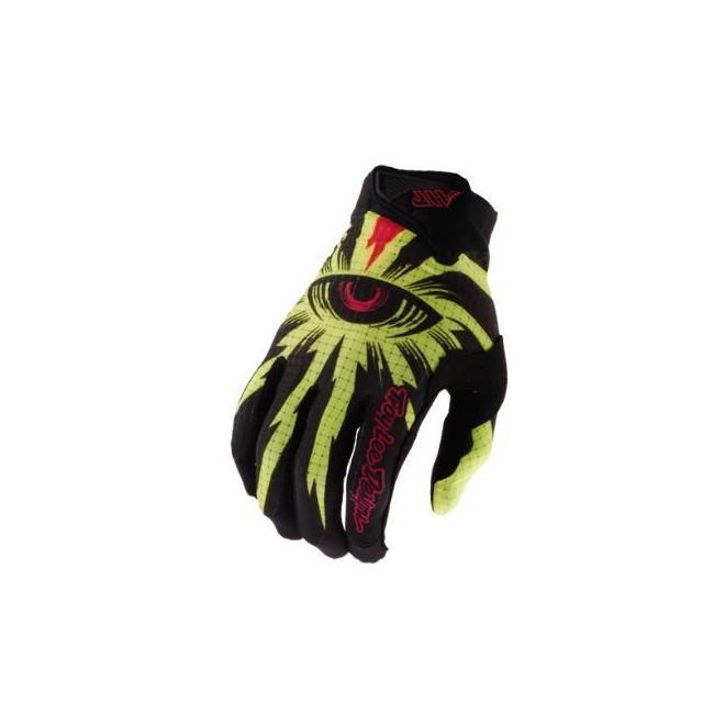 GUANTES TROY LEE DESIGNS AIR CYCLOPS BLACK/ FLO YELLOW