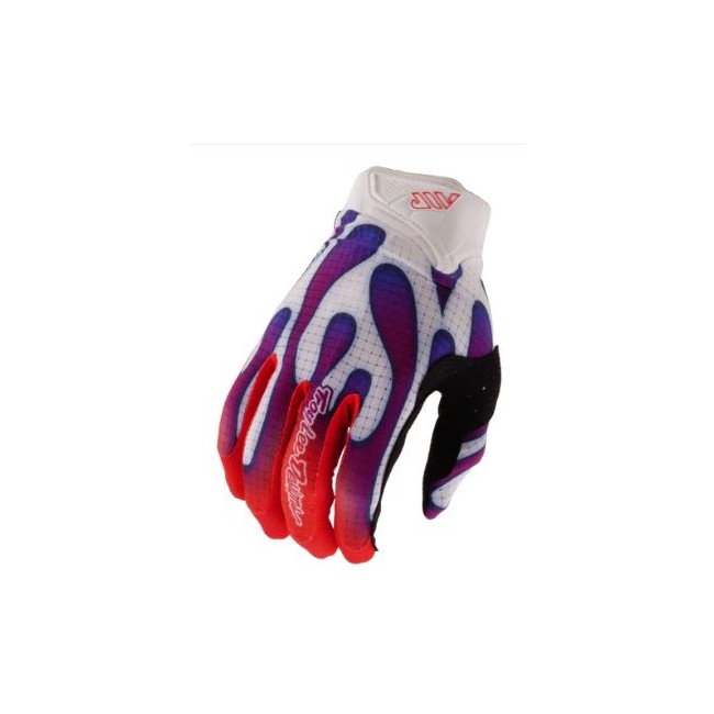 GUANTES JUNIOR TROY LEE DESIGNS AIR OVERSPRAY WHITE/VIOLET