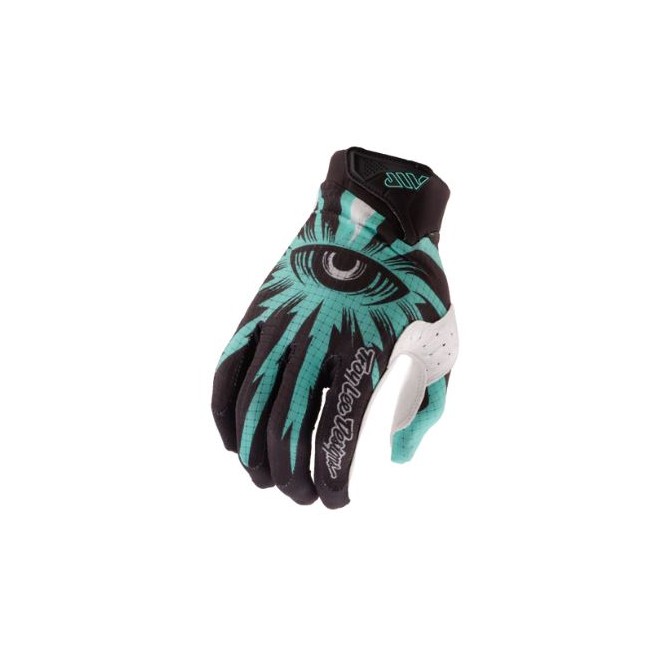 GUANTES TROY LEE DESIGNS AIR CYCLOPS CARBON/REAL TEAL