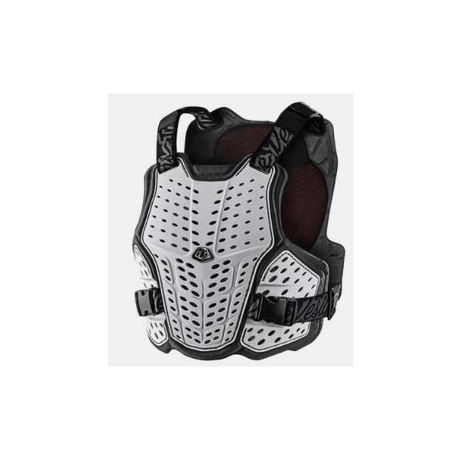 PETO TROY LEE DESIGNS ROCKFIGHT CE FLEX CHEST SOLID WHITE