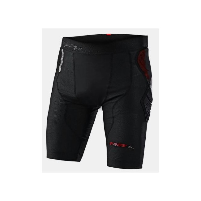 PANTALON TROY LEE DESIGNS STAGE GHOST D30 SHORT BASELAYER SOLID BLACK