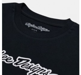 CAMISETA TROY LEE DESIGNS SIGNATURE BLACK