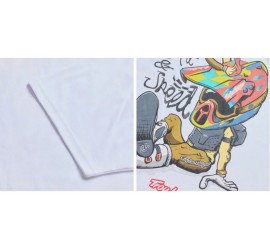 CAMISETA TROY LEE DESIGNS HERITAGE WHITE