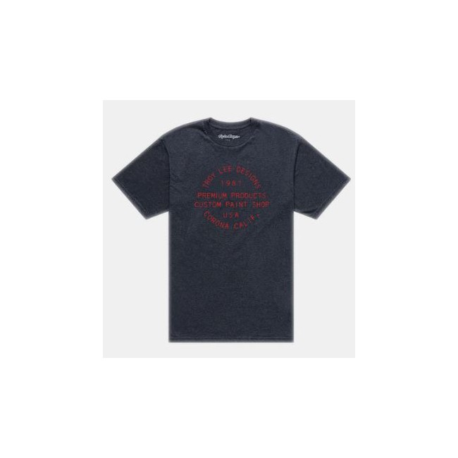 CAMISETA TROY LEE DESIGNS IMPRINT BLACK HEATHER