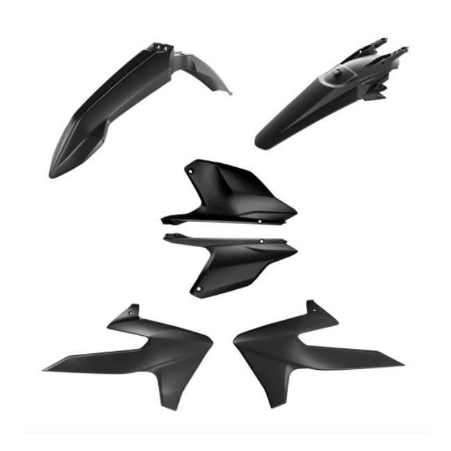 KIT DE PLASTICOS ACERBIS TRIUMPH TF 24-27 NEGRO