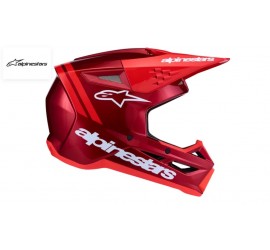 CASCO ALFINESTARS SM3 RADIUM ROJO/BLANCO