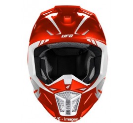 CASCO UFO RAYSON RED/WHITE