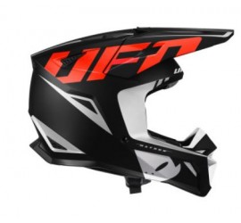 CASCO UFO RAYSON BLACK/RED
