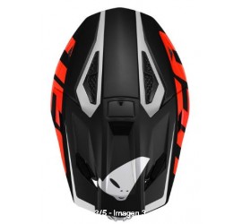 CASCO UFO RAYSON BLACK/RED
