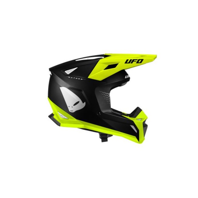 CASCO UFO RAYSON BLACK/YELLOW