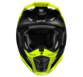 CASCO UFO RAYSON BLACK/YELLOW