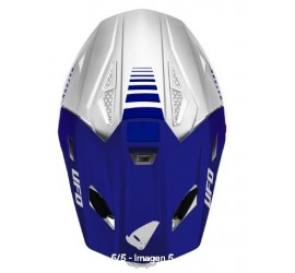 CASCO UFO RAYSON WHITE/BLUE
