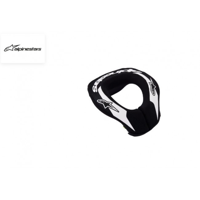 COLLARIN ALPINESTARS JUNIOR SEQUENCE NEGRO/BLANCO