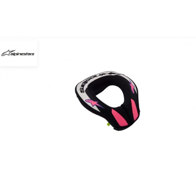 COLLARIN ALPINESTARS JUNIOR SEQUENCE NEGRO/BLANCO/ROSA