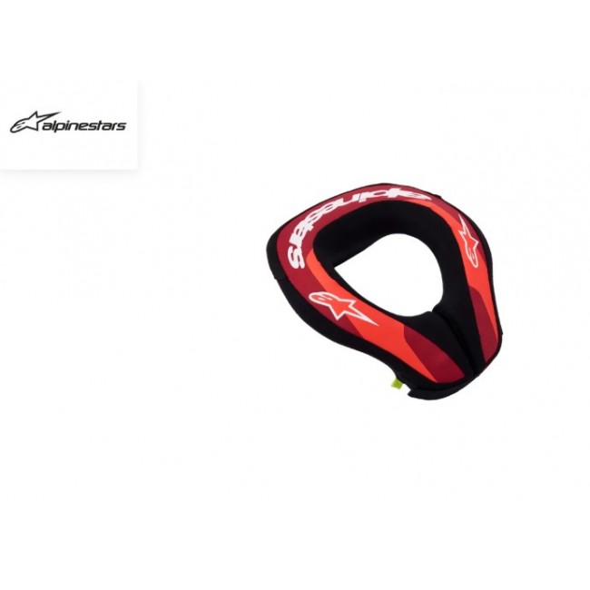 COLLARIN ALPINESTARS JUNIOR SEQUENCE ROJO/NEGRO/BLANCO