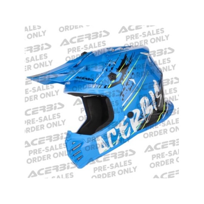 CASCO ACERBIS PROFILE JUNIOR AZUL/BLANCO