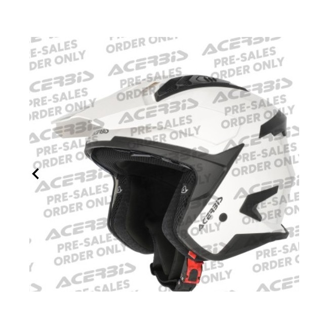 CASCO ACERBIS JET ARIA EVO SOLID BLANCO