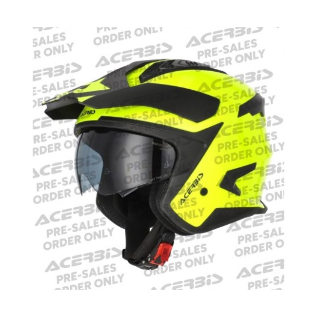 CASCO ACERBIS JET ARIA EVO AMARILLO FLUOR