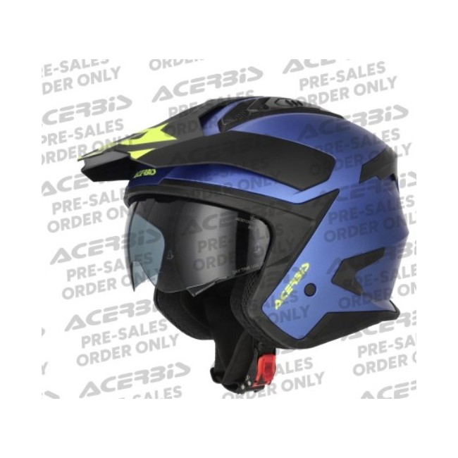CASCO ACERBIS JET ARIA EVO METALLIC AZUL