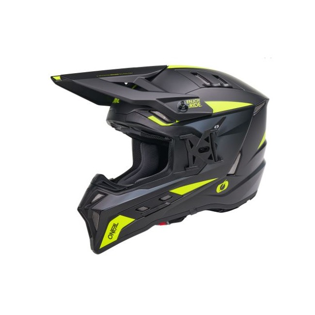 CASCO ONEAL EX-SRS MAGMA NEGRO/NEON AMARILLO