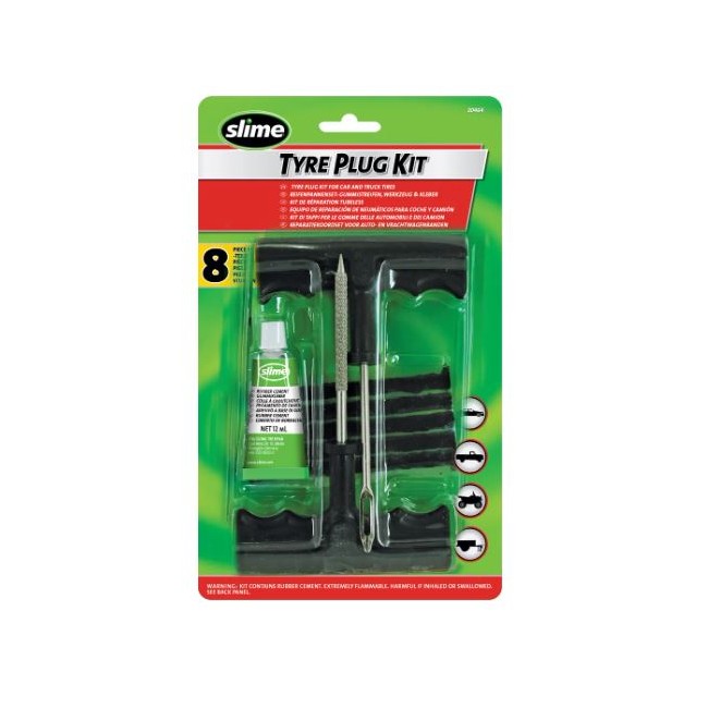 KIT REPARACION DE PINCHAZOS SLIME FOR TUBELESS