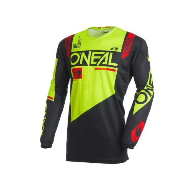 CAMISETA ELEMENT FACTOR BLACK/ NEON YELLOW