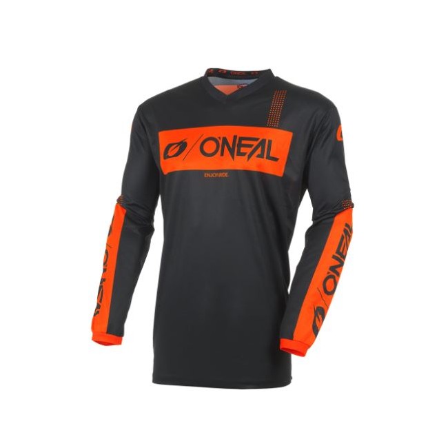 CAMISETA ELEMENT RACEWEAR BLACK/ORANGE