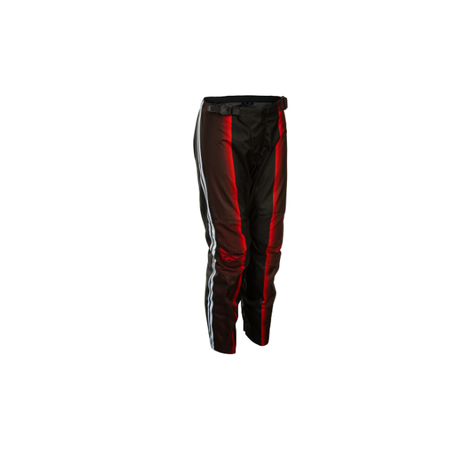 PANTALON JUNIOR FLY 2027 F-16 NEGRO ROJO BLANCO
