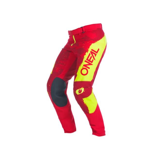PANTALON MAYHEM PAINT RED/NEON YELLOW