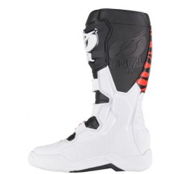 BOTAS ONEAL 3SRS MX ZEBRA BLACK/WHITE/RED