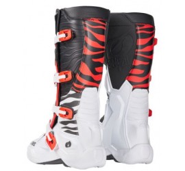 BOTAS ONEAL 3SRS MX ZEBRA BLACK/WHITE/RED