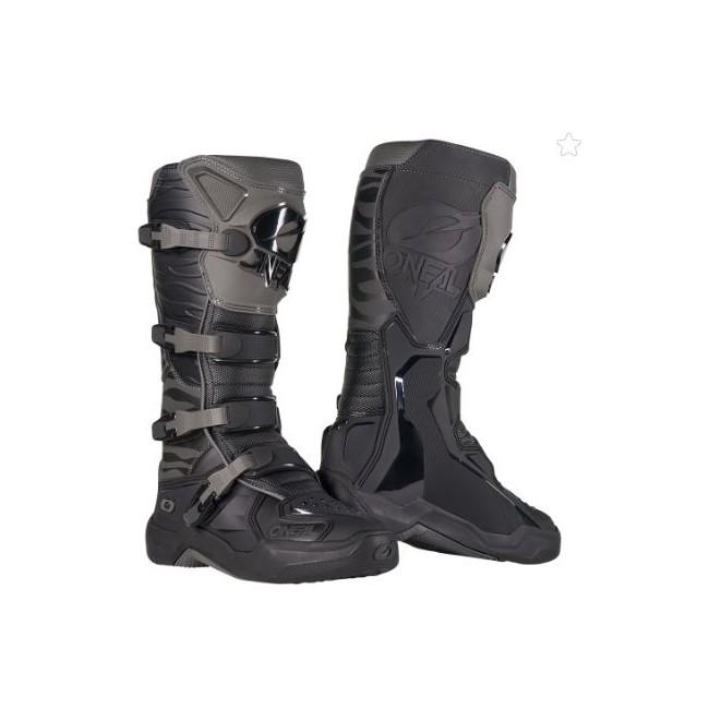BOTAS ONEAL 3SRS MX ZEBRA BLACK/GRAY