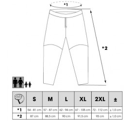 PANTALON CON PROTECCION ONEAL DIRT FLX CRASH BLACK