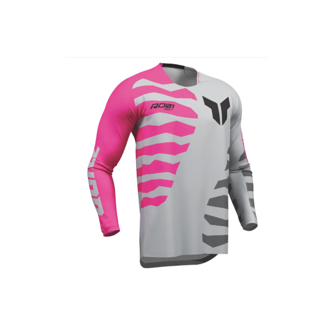 CAMISETA THOR LAUNCHMODE SHREDDER 2027 GRIS ROSA NEGRO