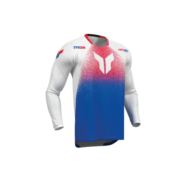 CAMISETA THOR 2027 LAUNCHMODE AIR DARKSIDE ROJO BLANCO AZUL