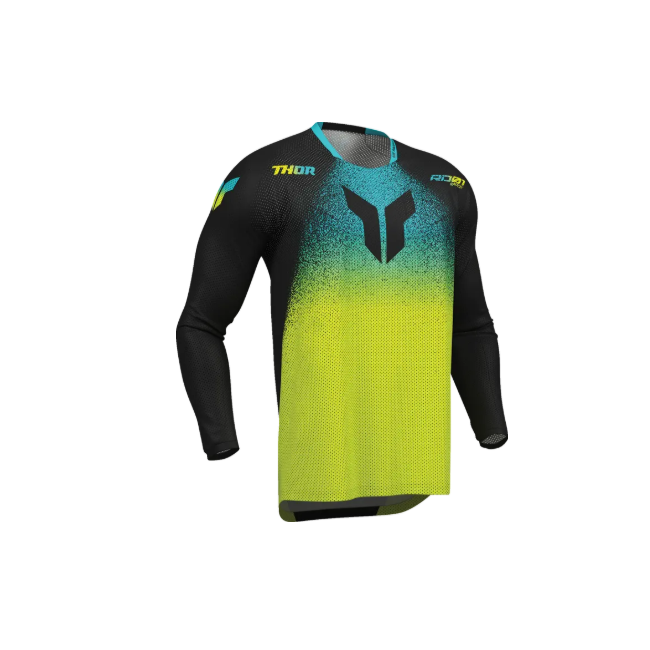 CAMISETA THOR 2027 LAUNCHMODE AIR DARKSIDE VERDE AMARILLO NEGRO