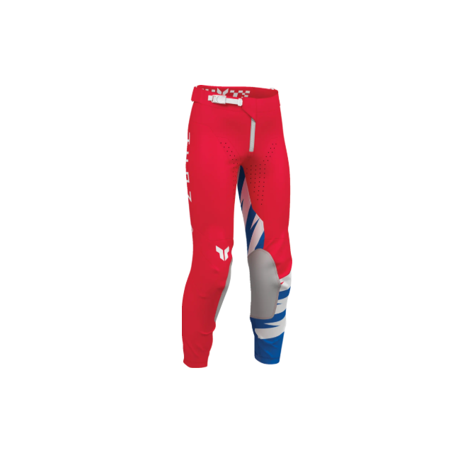 PANTALON JUNIOR THOR 2027 LAUNCHMODE SHOCKIE ROJO AZUL BLANCO