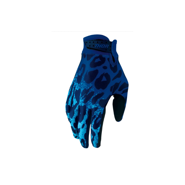 GUANTES THOR LAUNCHMODE NAMIR AZUL NEGRO