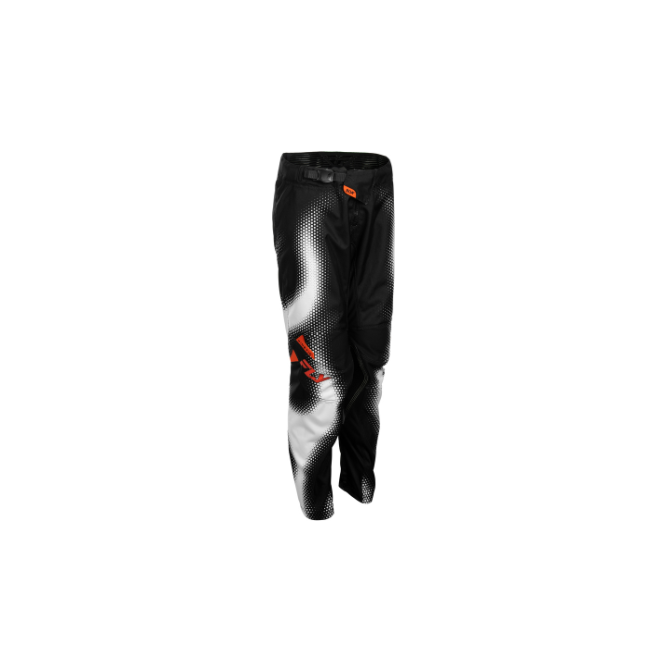PANTALON  JUNIOR FLY 2027 KINETIC TORCH NEGRO BLANCO NARANJA